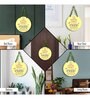 Multicolour Engineered Wood Wall Hanging