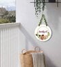 Multicolour Engineered Wood Wall Hanging