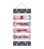 Multicolour Engineered Wood Wall Hanging