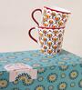 Suzani Bloom Tea Trio, Gift Set of 3 | Comes in a Gift Box