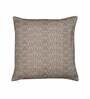 Grey Traditional Cotton 16 x 16 Inches Cushion Covers (Set of 5)