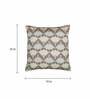 Grey Traditional Cotton 16 x 16 Inches Cushion Covers (Set of 5)