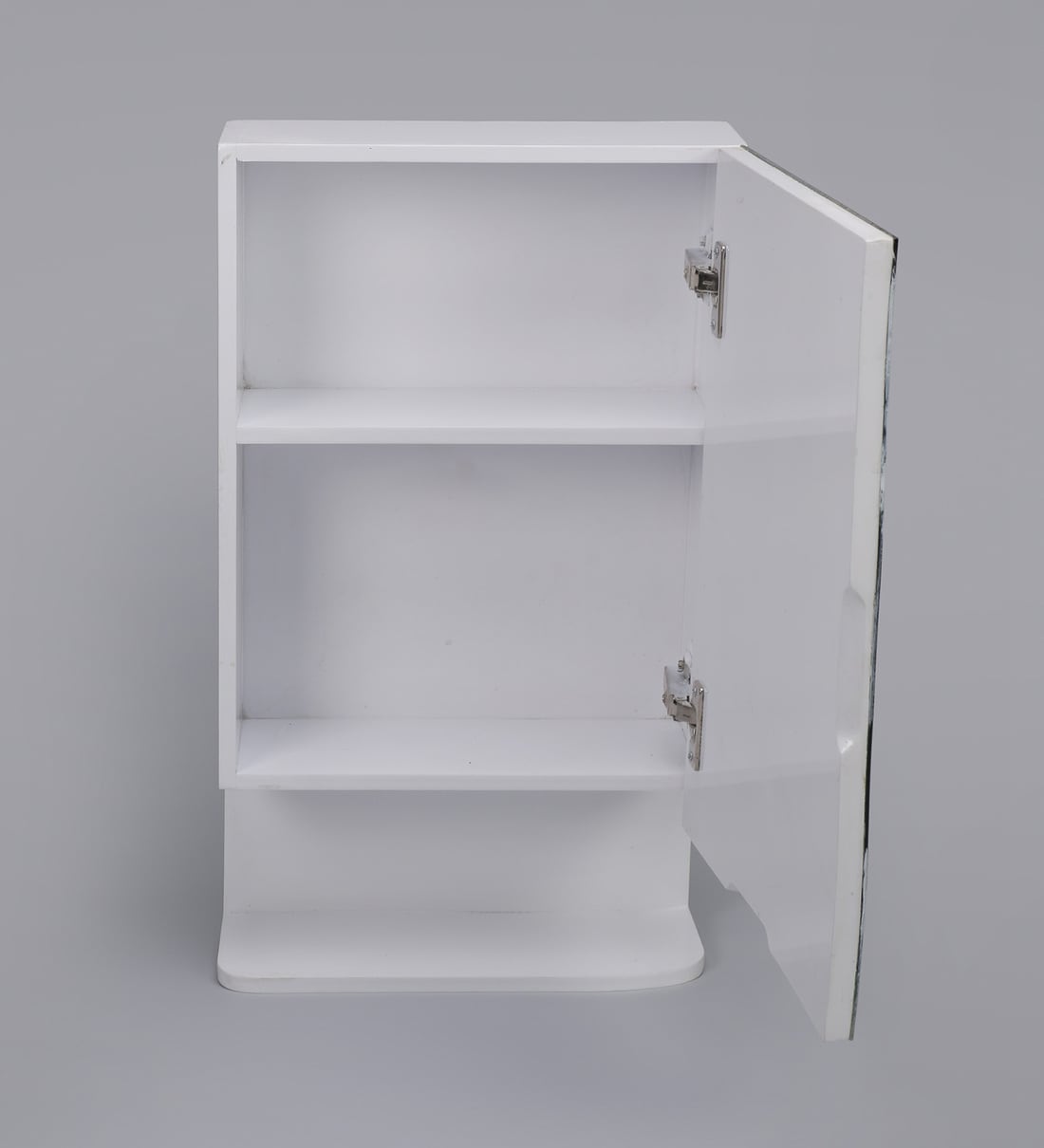 Buy PVC White 3 Compartment Bathroom With Mirror(L 14, W 5.5
