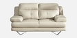 Sweden Leatherette 2 Seater Sofa in Beige Colour