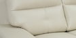 Sweden Leatherette 1 Seater Sofa in Beige Colour