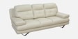 Sweden Leatherette 1 Seater Sofa in Beige Colour