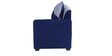 Sweden Corner Sofa with ottoman In Grey & Blue Colour in L Shape
