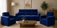 Swiss (3+1+1) Seater Sofa In Blue Color
