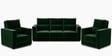 Swiss (3+1+1) Seater Sofa In Green Color