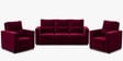 Swiss (3+1+1) Seater Sofa In Maroon Color