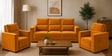 Swiss (3+1+1) Seater Sofa In Mustard Color