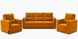 Swiss (3+1+1) Seater Sofa In Mustard Color