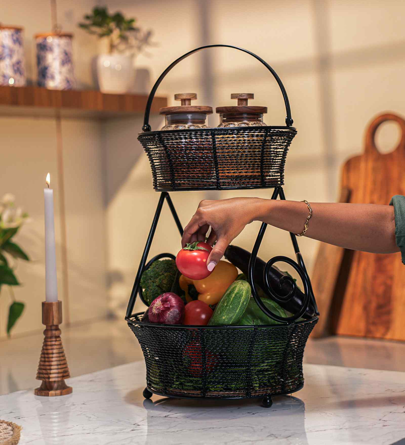 Swirl Multipurpose Storage Basket
