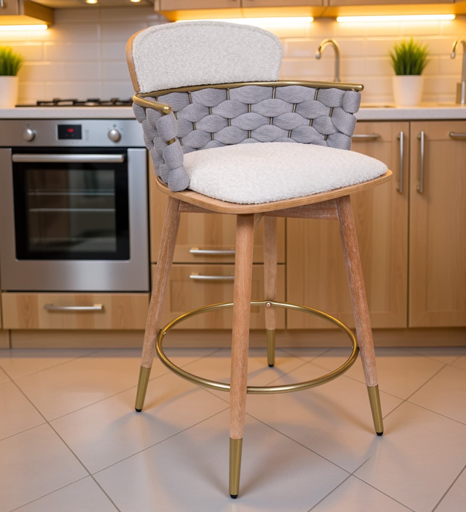 Slate Bar Stool In Standard Color