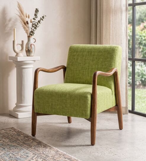 Sway Arm Chair In Green Colour