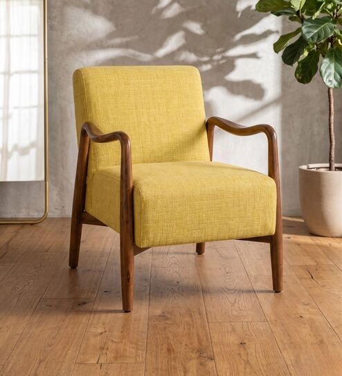 Sway Arm Chair In Zest Lime Colour