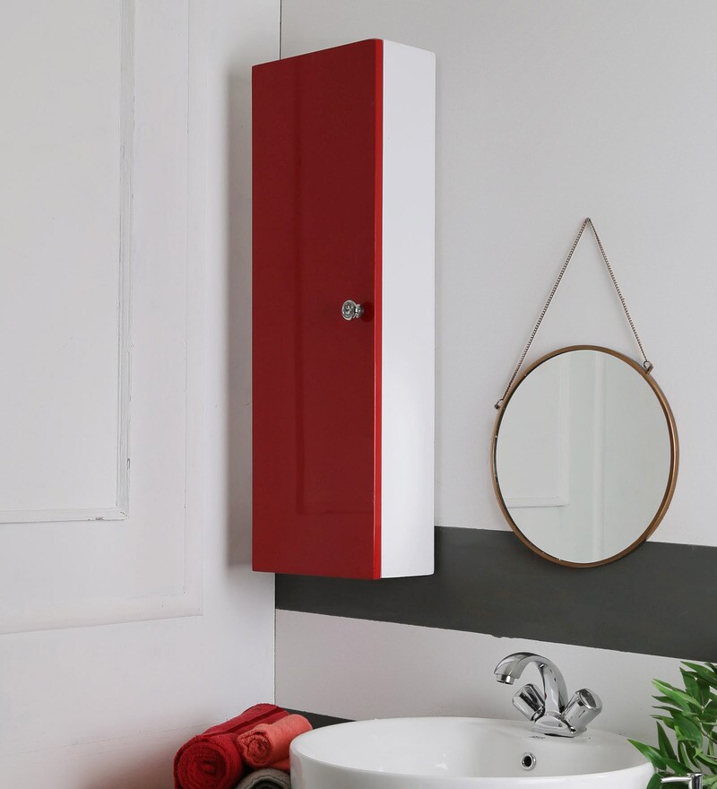Buy PVC Red 3 Compartment Bathroom (L 10, W 5, H 30 Inches