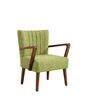 Swan Arm Chair In Green Colour