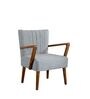 Swan Arm Chair In Grey Colour
