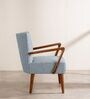 Swan Arm Chair In Grey Colour