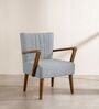 Swan Arm Chair In Grey Colour