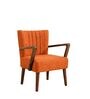 Swan Arm Chair In Orange Colour