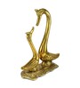 Swan Gold Metal Figurine