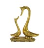 Swan Gold Metal Figurine