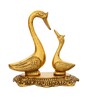 Swan Gold Metal Figurine