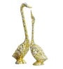 Swan Gold Metal Figurine