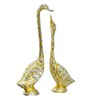 Swan Gold Metal Figurine