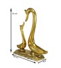Swan Gold Metal Figurine
