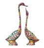 Swan Multicolour Metal Figurine