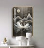 Swan Serenade MDF Wood Acrylic Wall Art