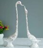 Swan Silver Metal Figurine