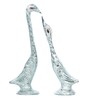 Swan Silver Metal Animal Figurine