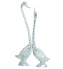 Swan Silver Metal Figurine