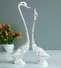 Swan Silver Metal Figurine