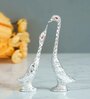 Swan Silver Metal Animal Figurine
