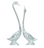 Swan Silver Metal Figurine