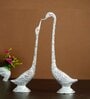Swan Silver Metal Figurine