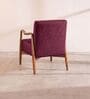 Sway Arm Chair In Plum Red Colour