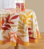 Hugh (72x72) Yellow & White Cotton Table Cloth