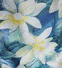 Laurel Sky Blue & White Cotton Table Runner