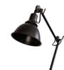 Sweden Black Swing Arm Black Desk Lamp