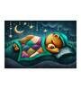 Sweet Dreams Self Adhesive Wall Poster for Home Decor(Vinyl, 24 x 36 Inch)
