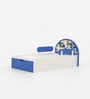Sweet Slumber Toddler Bed in Blue Finish