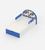 Sweet Slumber Toddler Bed in Blue Finish