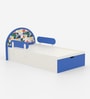 Sweet Slumber Toddler Bed in Blue Finish