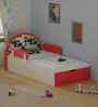 Sweet Slumber Toddler Bed in Red Finish